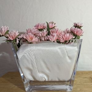 Clear Glass Vase